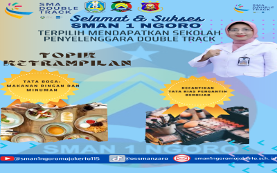 SMAN 1 Ngoro Mojokerto Terpilih sebagai Sekolah Penyelenggara Program SMA Double Track 2025