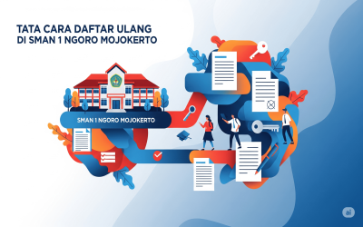 TATA CARA DAFTAR ULANG SPMB DI SMAN 1 NGORO MOJOKERTO